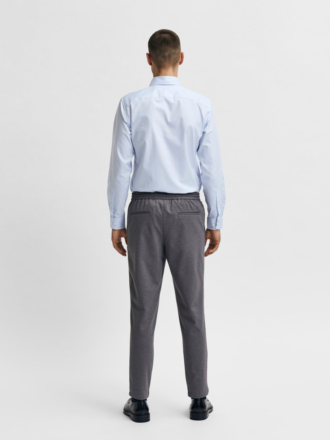 SLIM ETHAN Shirts - Light Blue